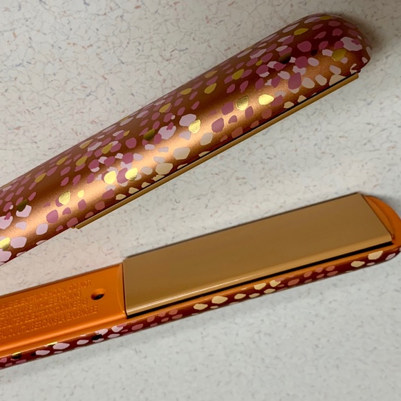 1” ULTRA CHI ORANGE FLAT /STYLING HOT IRON EUC WNB - Picture 5 of 16